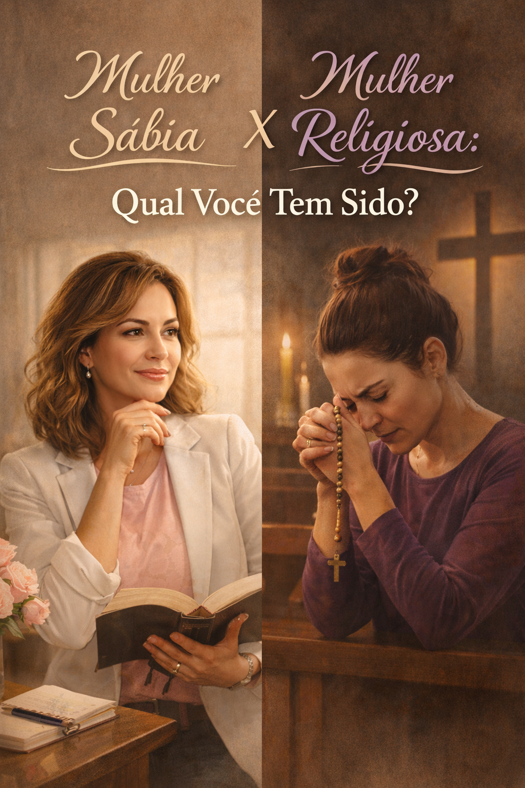 Mulher Sábia x Mulher Religiosa: Qual Você Tem Sido?